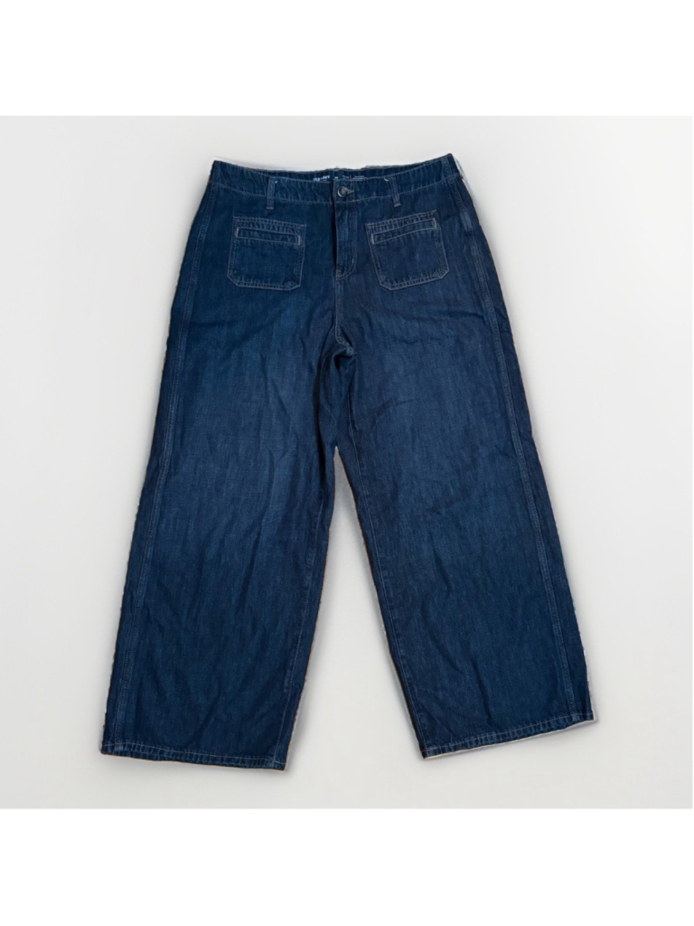 Old Navy High Rise Baggy Wide Leg Jeans - Size 14